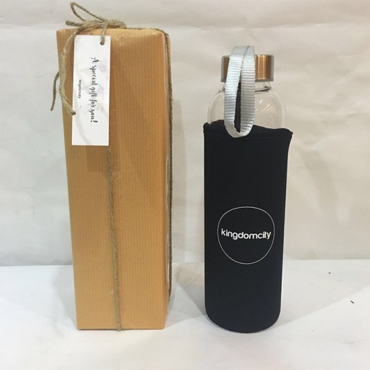 Kingdomcity Glass Bottle with Wrapping 